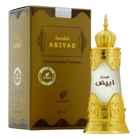 Afnan Unisex Sandal Abiyad Parfumolie – 20 ml