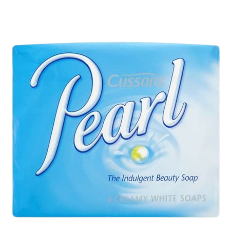 Cussons Pearl Creamy White Zeep - 4 x 85 g