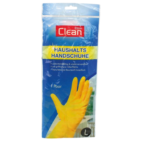 Elina Clean Latex Rubber Handschoenen – Large