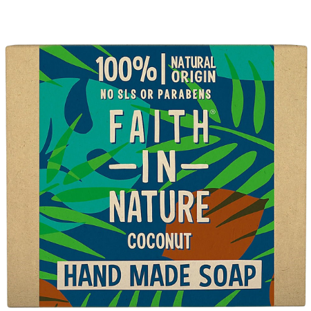Faith In Nature Vegan Handzeep Kokos - 100 g