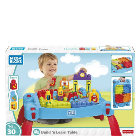 Fisher-Price Mega Bloks Bouw & Leer Activiteitentafel