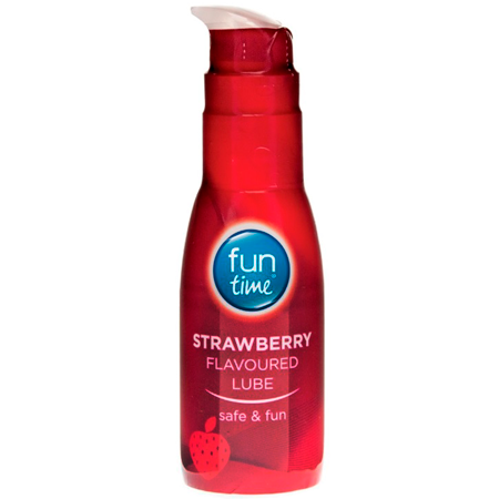 Fun Time Aardbeien Glijmiddel - 75ML