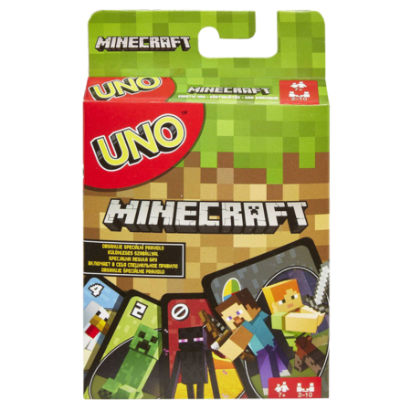 Mattel Minecraft UNO Play Cards