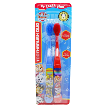Paw Patrol “My Teeth Time” Tandenborstel – 2 stuks