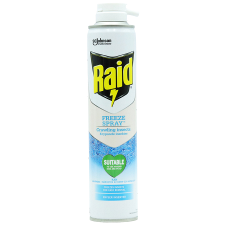 Raid Freeze Spray tegen Kruipende Insecten – 350ml