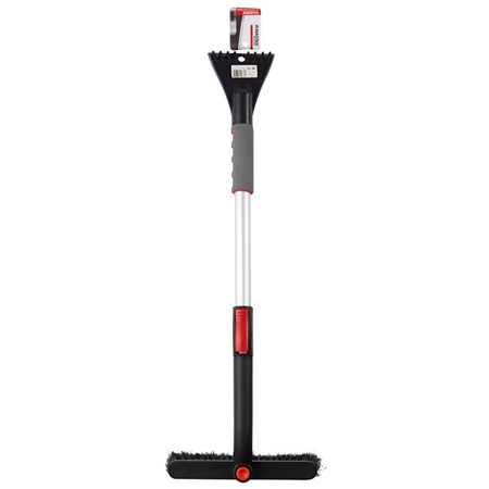 Rawlink ijskrabber met bezem & telescopische handgreep