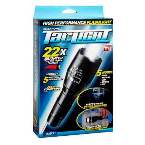 TACLIGHT LED Zoom Zaklamp