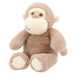 Keel Toys Keeleco Marcel Monkey Zachte Pluche Knuffel – 14 cm