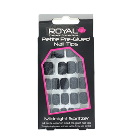 Royal Nageltips Midnight Spritzer Petite - 24 stuks