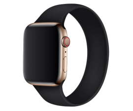 Apple Watch 42/44 mm Siliconen bandje Zwart