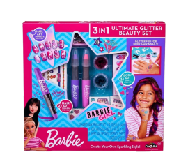 Barbie 3-in-1 Ultiem Glitter Beauty Set
