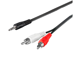 Goobay AUX-adapter Audiokabel - 3 m
