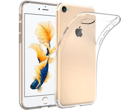 BasicPlus iPhone 8+ Cover - Transparant