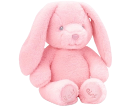 Keel Toys Keeleco Baby Girl Bunny Zachte Pluche Knuffel – 20 cm