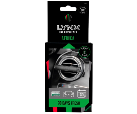 Lynx Afrika Luchtverfrisser voor in de auto