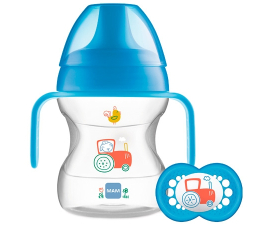 MAM Leren Drinken Drinkbeker & Fopspeen - 190ml