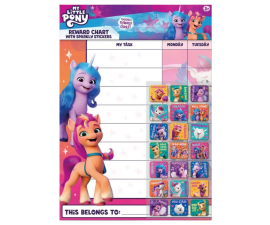 My Little Pony Reward Chart with Sparkly Stickers