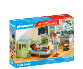 Playmobil Action Heroes MRI-Scanner met Patiënt Speelset