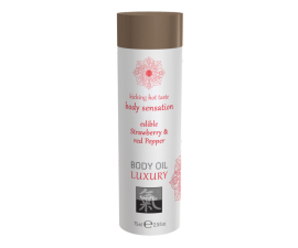 Shiatsu HOT Lichaamsolie Eetbaar - 75ml