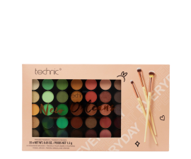 Technic New Orlean Palette & Brush Makeup Gift Set