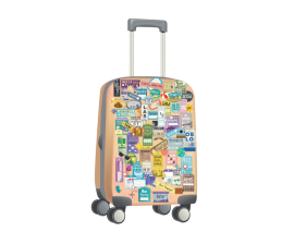 Walplus Decoratiestickers - Klassieke bagagestickers